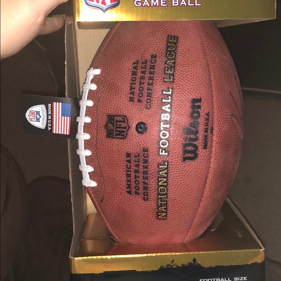 Signed Football - Picture 2 of 6